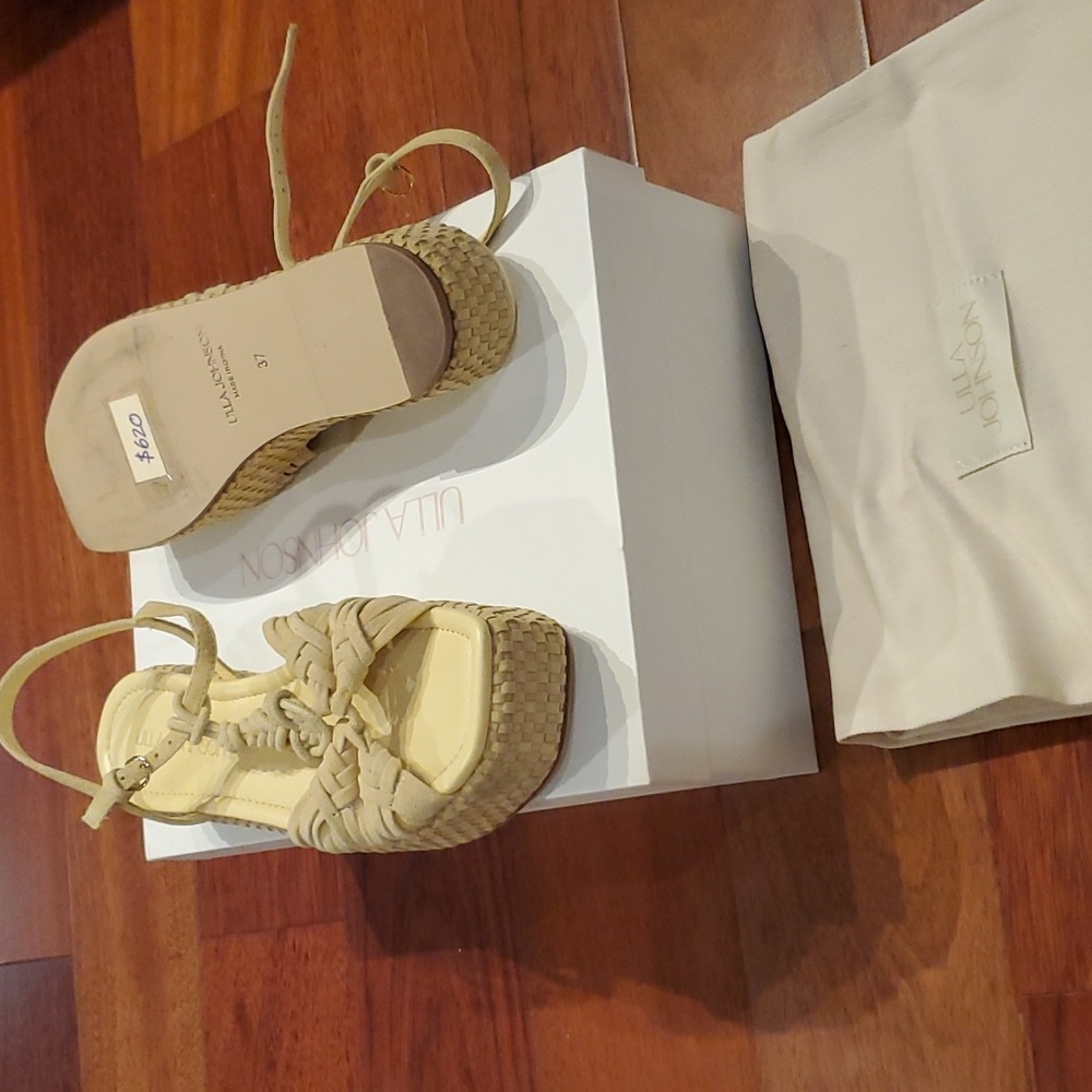 Ulla Johnson new (worn in store) woven sandals